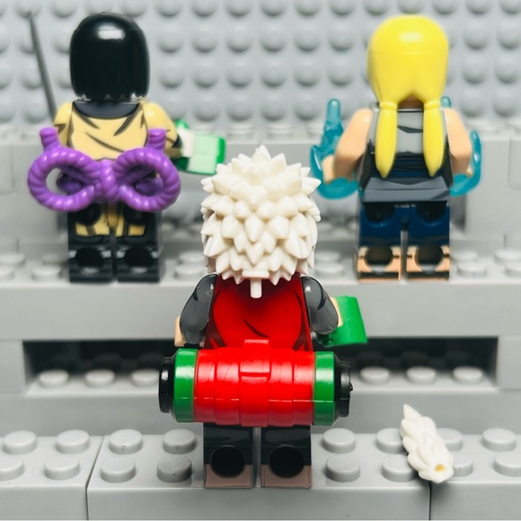 Naruto Jiraiya Tsunade Orochimaru Custom Minifigure Lot of 3 - Picture 4 of 4